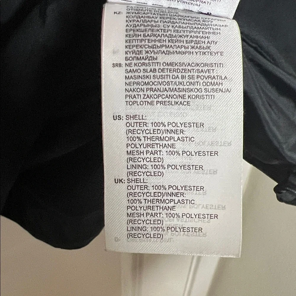 Adidas Black Windbreaker 3-stripes Hooded Jacket XL